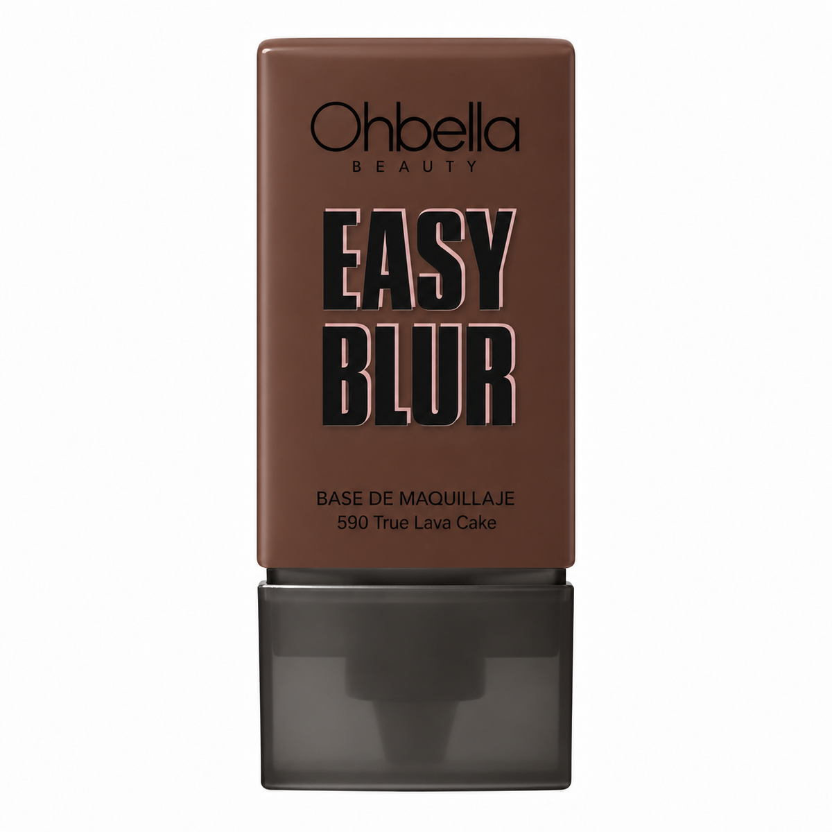 Ohbella Beauty Easy Blur - 590 True Lava Cake — Marrón muy profundo cálido