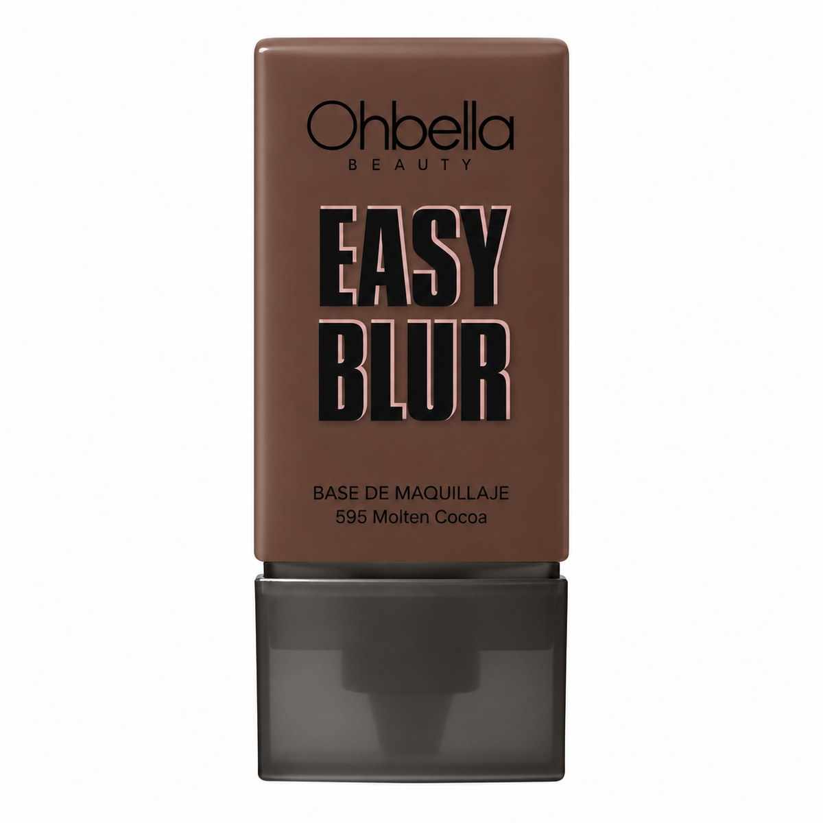 Ohbella Beauty Easy Blur - 595 Molten Cocoa — Marrón muy profundo neutro