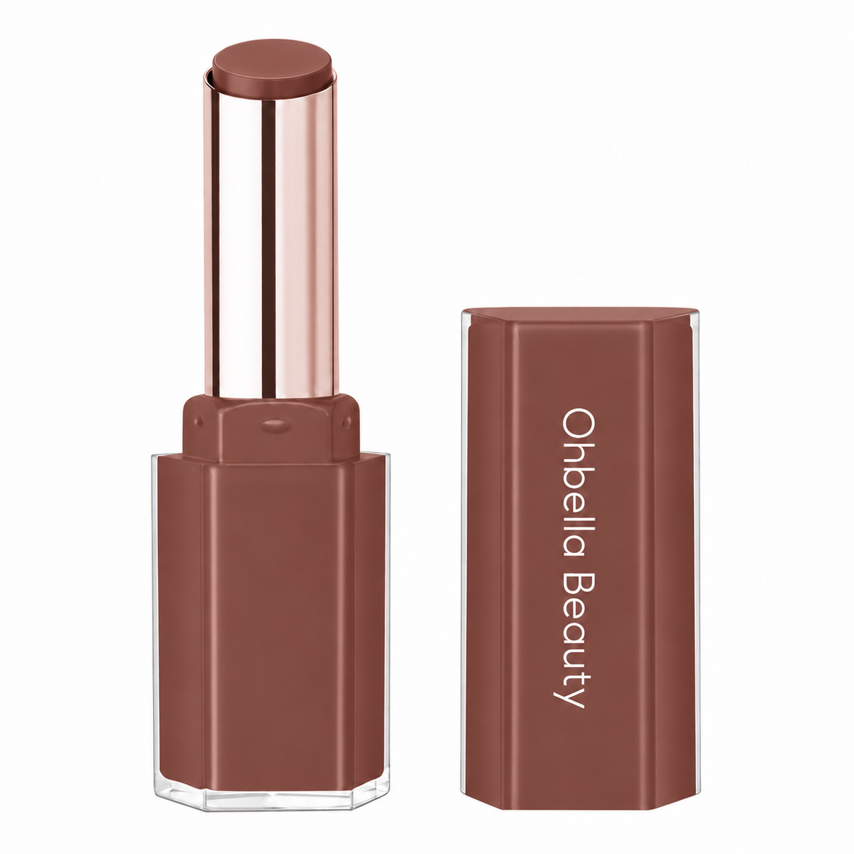 Ohbella Beauty Gloss Bomb Stix - Sp'ice Cold — Marrón rosado